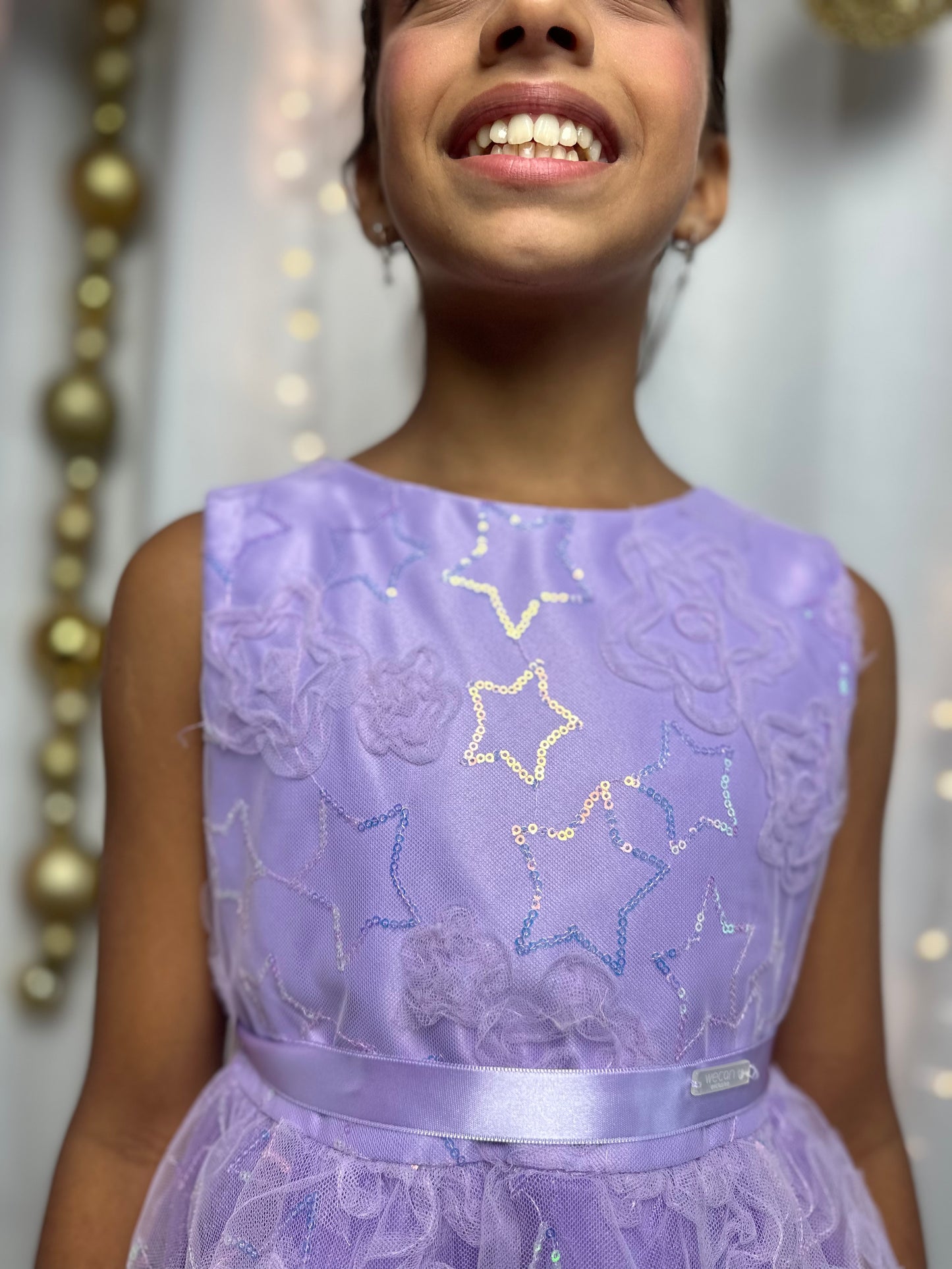 Estrellas de Lavanda Dress(pedir una talla más grande)