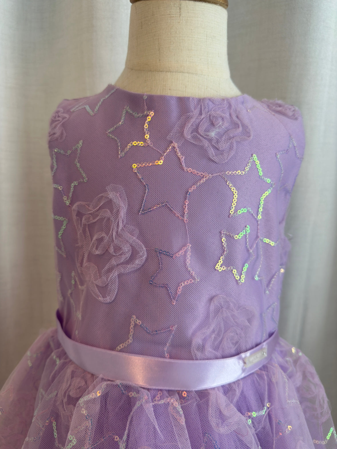 Estrellas de Lavanda Dress(pedir una talla más grande)