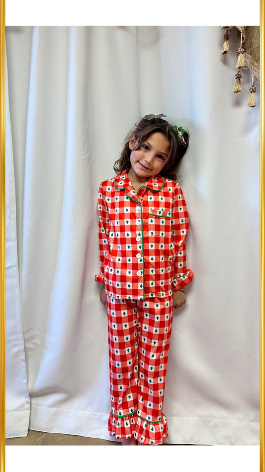 Pijama infantil Navideña estilo clásico