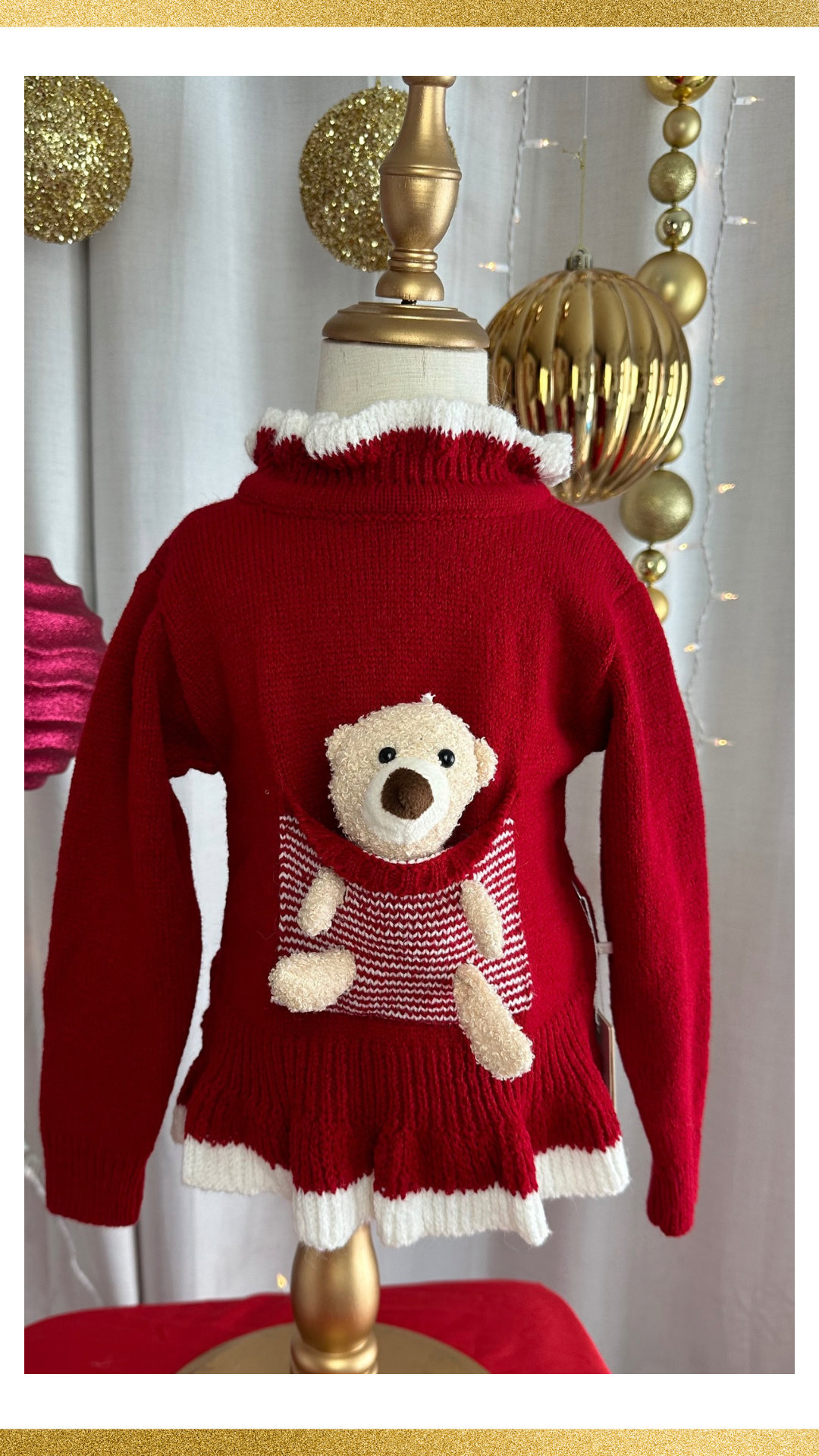 Teddy Bear Sweater