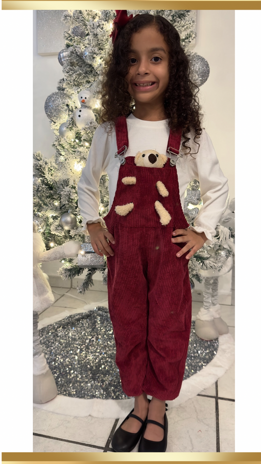 Lily Bear - Overalls Set